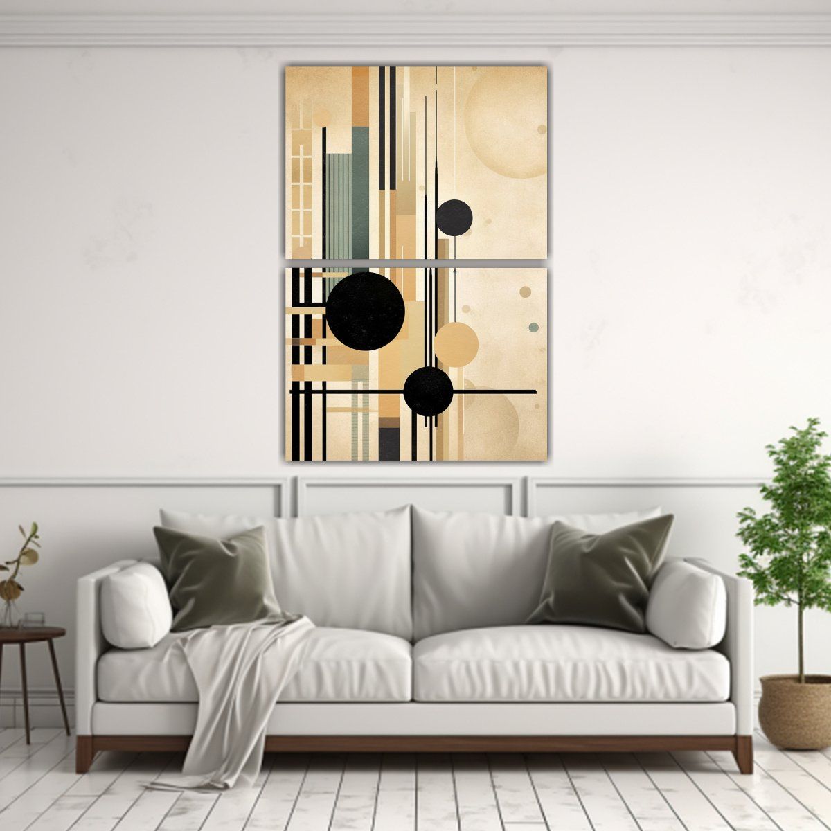 GENERICO - Pinturas De Arte Moderno Art Deco Y Mediados De 60x80 Cm