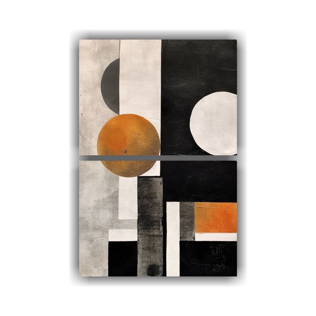 GENERICO - Pinturas Modernas De Interiores En Blanco Y Negro 75x100 Cm