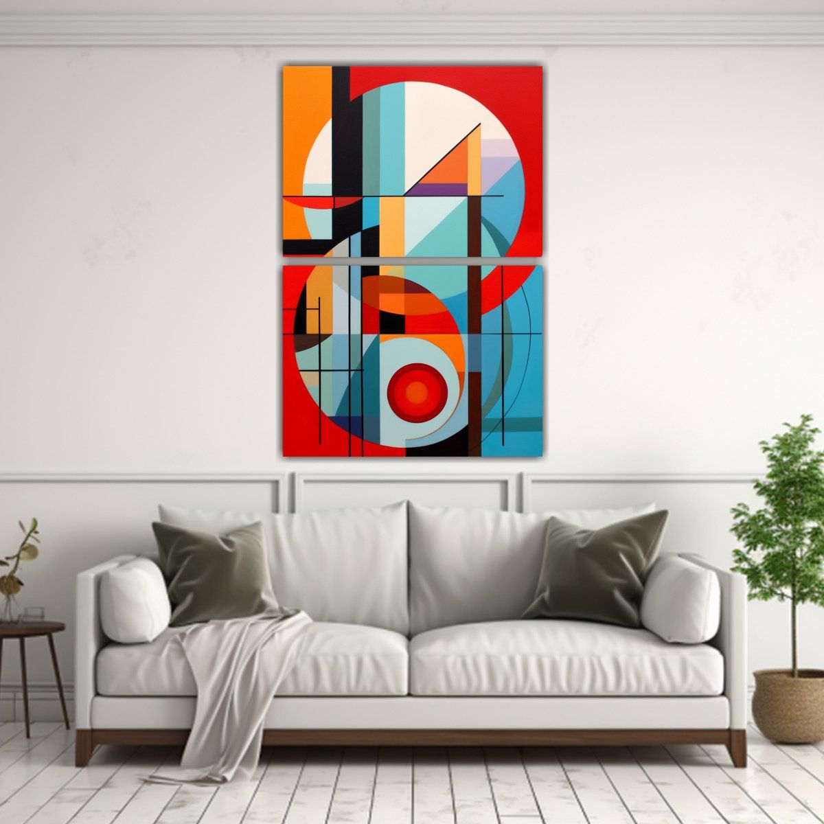 GENERICO - Pinturas Decorativas Abstractas Modernas Con 65x100 Cm