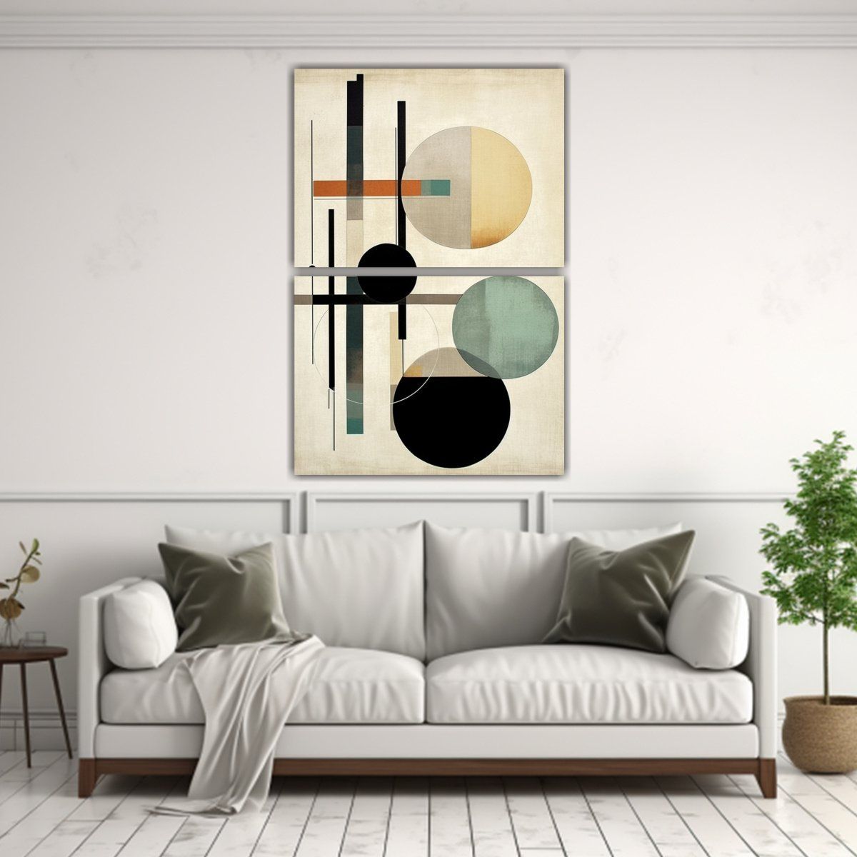 GENERICO - Pinturas De Diseño Moderno De Mediados De Siglo 50x80 Cm