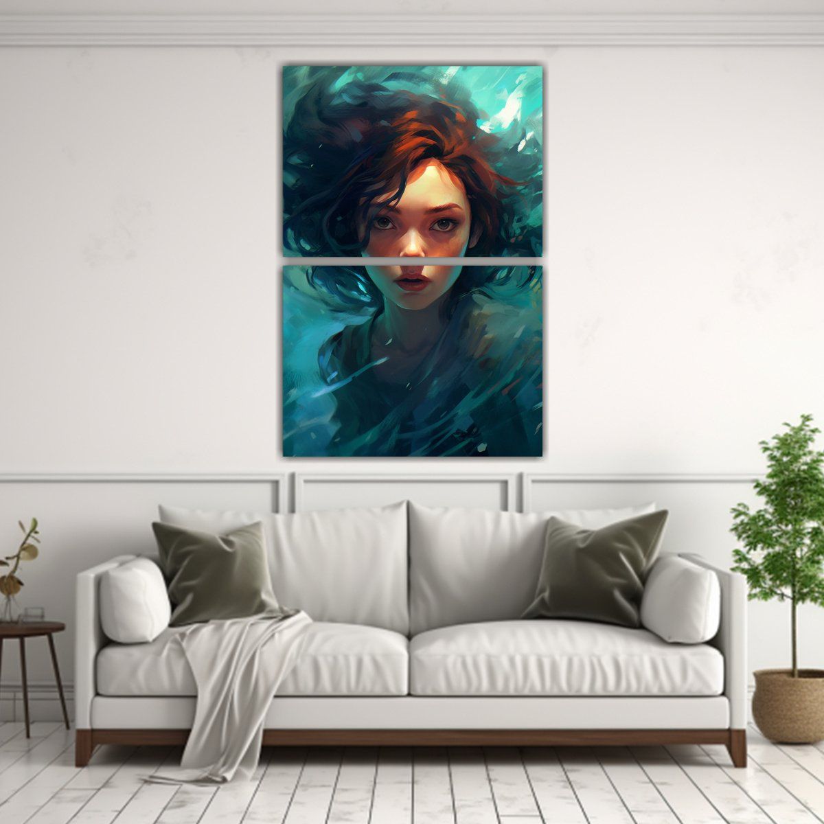 GENERICO - Pintura Decorativa De Lienzo Con Reflejo De Una 75x100 Cm