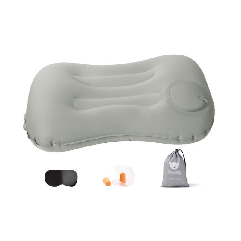 ATURE - Almohada Cuadrada Inflable Portátil Con Válvula De Presión