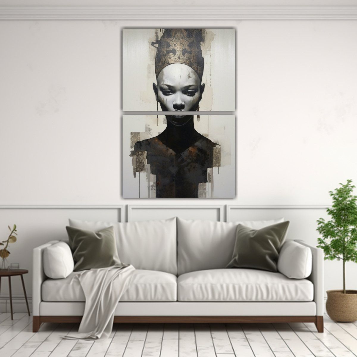 GENERICO - Cuadro Inspiración Reflejo De Un Ser Super 65x100 Cm