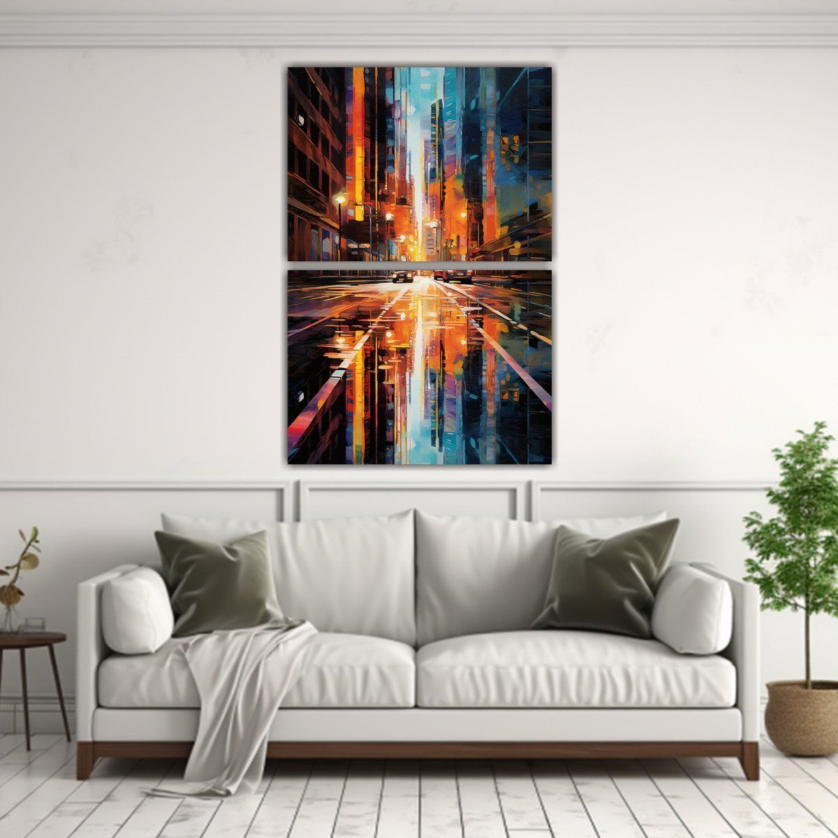 GENERICO - Pinturas Decorativas De Vibrantes Reflejos 60x80 Cm