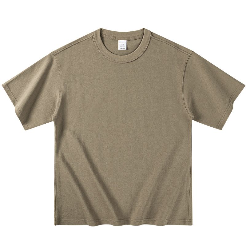 TIOZONEY - Polera Manga Corta Algodón Relax Hombre