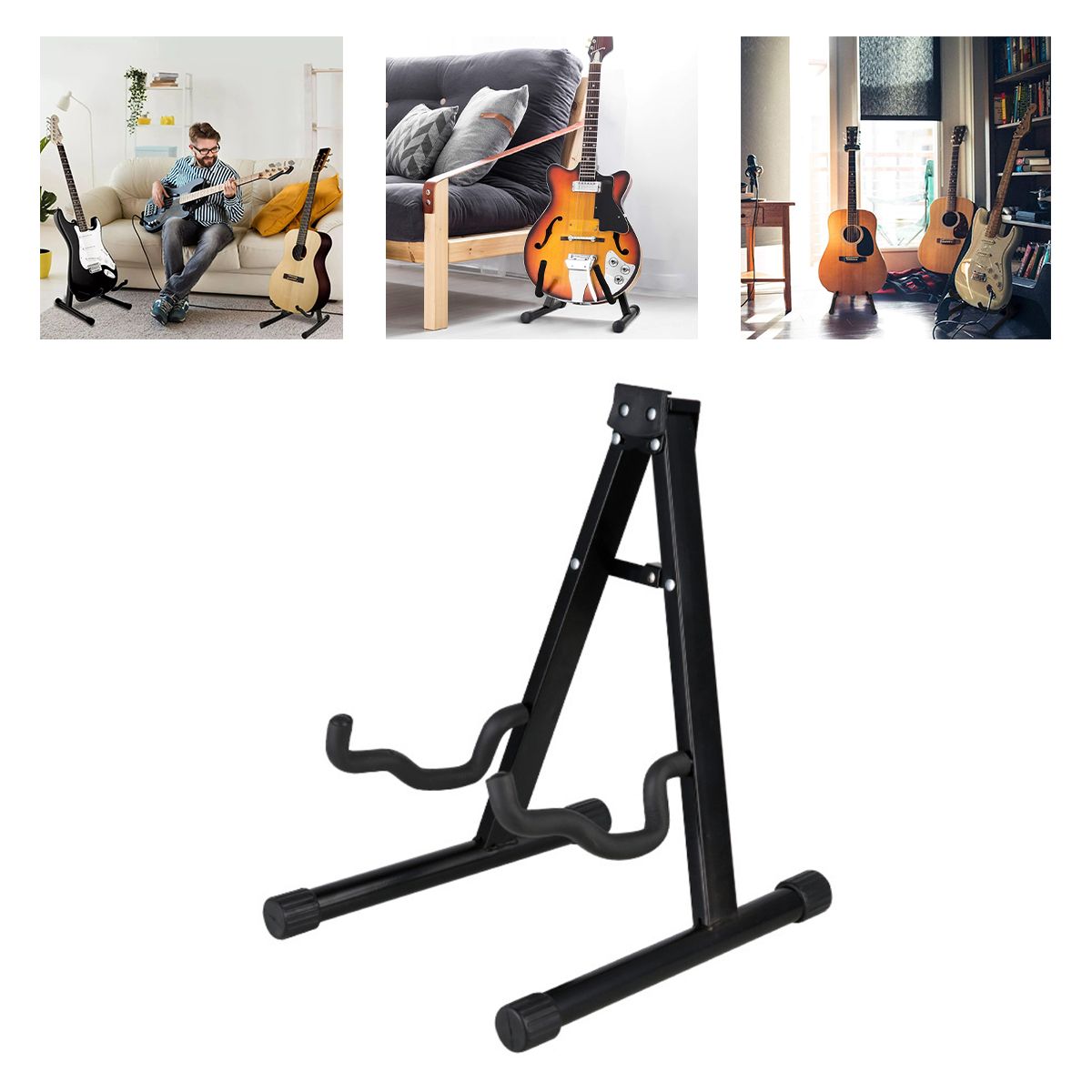 ATURE - Soporte Atril Guitarra Y Bajo Plegable