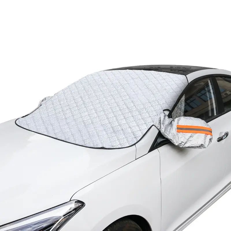 KUANGYE - Cubierta Funda Protector Sol Nieve Cubreparabrisas Para Auto