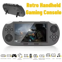 CORRERREY - Consola de videojuegos portátil Retro SF3000 4,5 pulgadas 30000 juegos