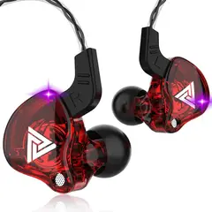 QKZ - QKZ- AK6 con cable de 35mm HiFi para música correr deporte juegos