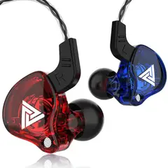 QKZ - QKZ- AK6 con cable de 35mm HiFi para música correr deporte juegos