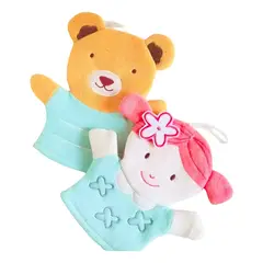 GENERICO - Guante Esponja Para Baño Niños Bebes Ducha Bañera