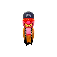 GENERICO - Traje Adulto Inflable Indio Picaro 160-190Cm X 1 Unidad