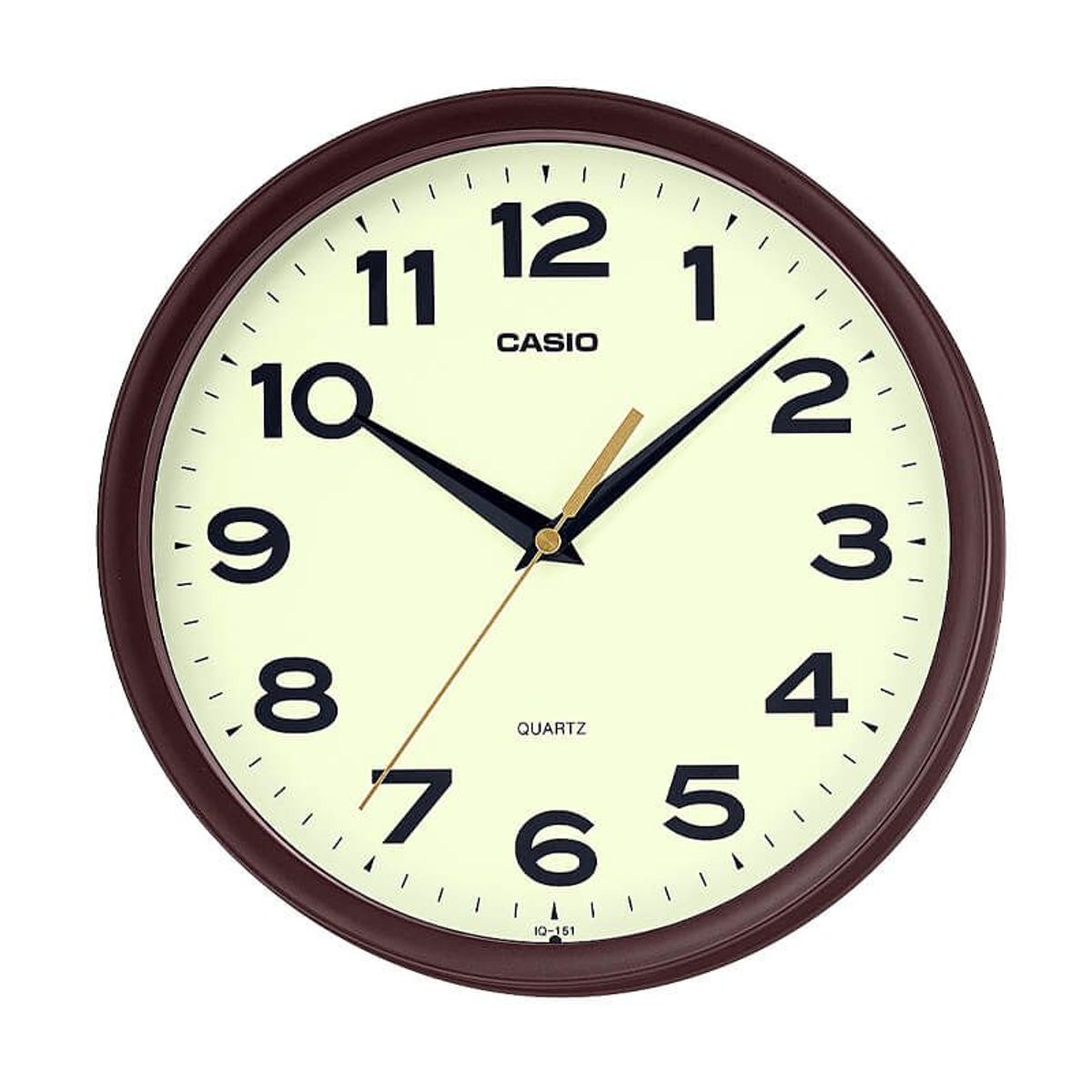 CASIO - Reloj Casio de Pared Mural Análogo IQ-151-5D