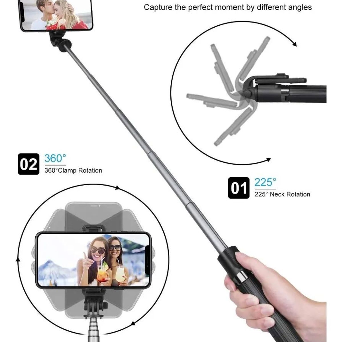 SHOP EHOME BAG - Kit Monopod Bluetooth Baston Selfies + Tripode
