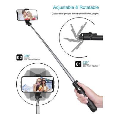 Imagen 2 del producto Kit Monopod Bluetooth Baston Selfies + Tripode