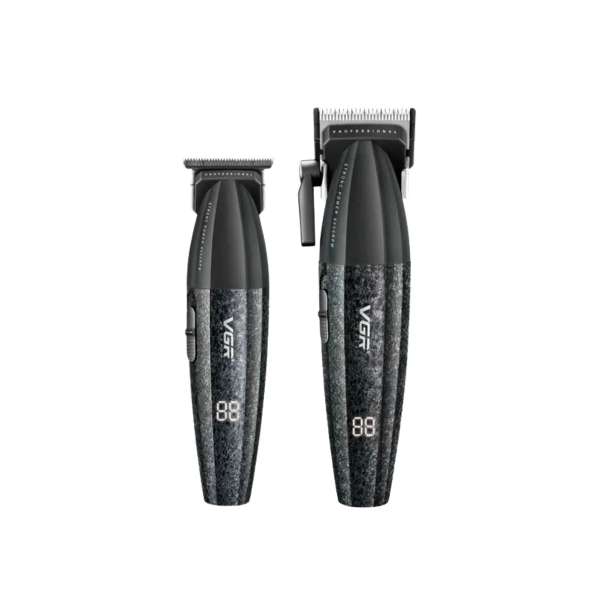 GENERICO - Barber Combo VGR Profesional V640 Clipper y Trimmer 9000RPM Negro