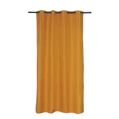 GENERICO - Set 2 Cortinas Blackout Engomada Térmica Dorada
