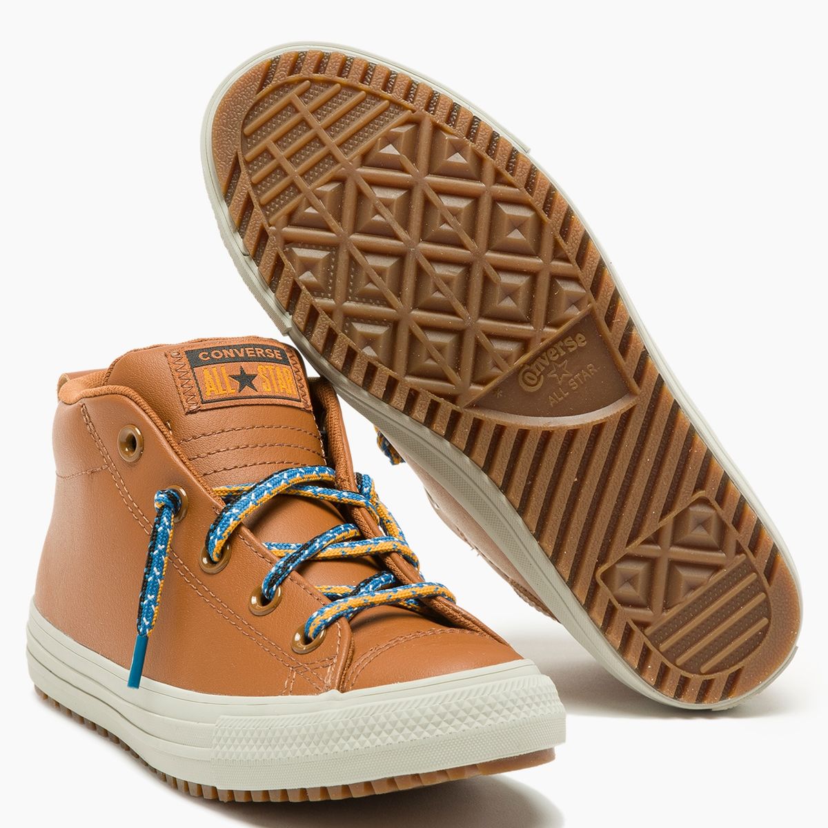 CONVERSE - Street Zapatilla Urbana Niño Café