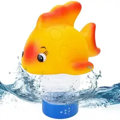 GENERICO - Dosificador de cloro para piscina Pez amarillo