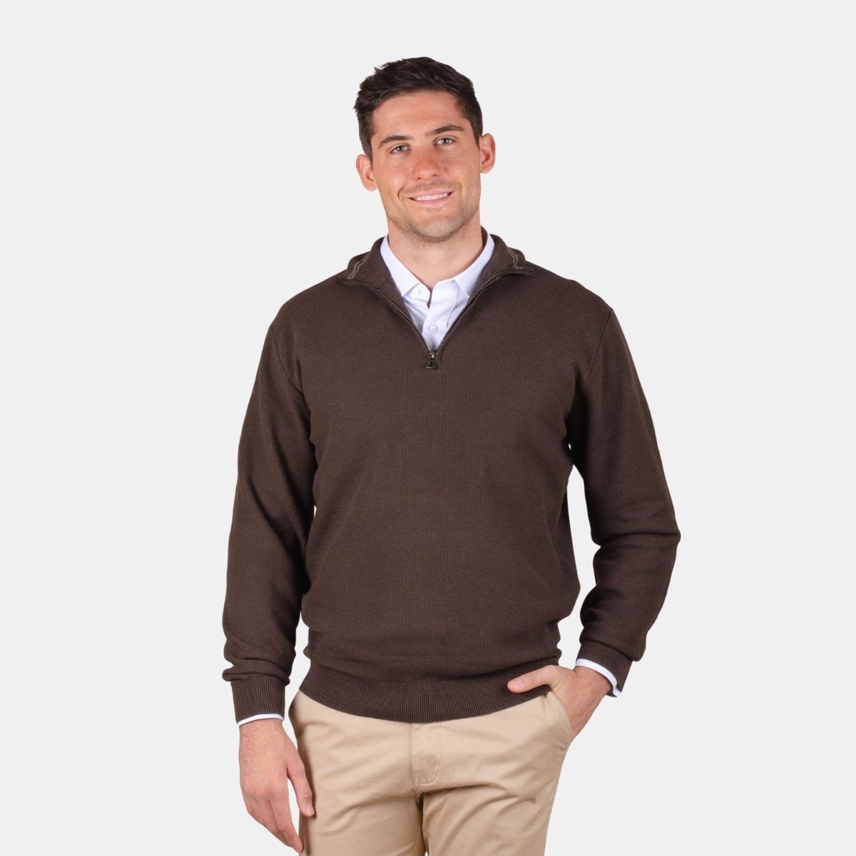 MOSS - Chaleco Napoli cierre 1/4