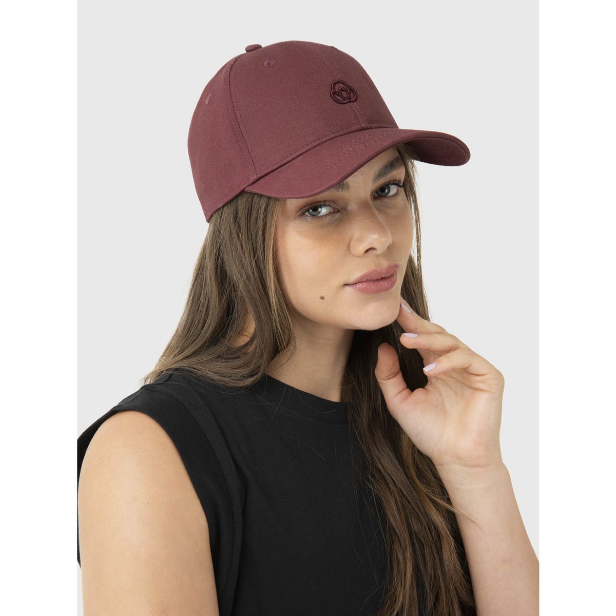 BSOUL - Jockey Unisex Urban Cap Burdeo BSOUL