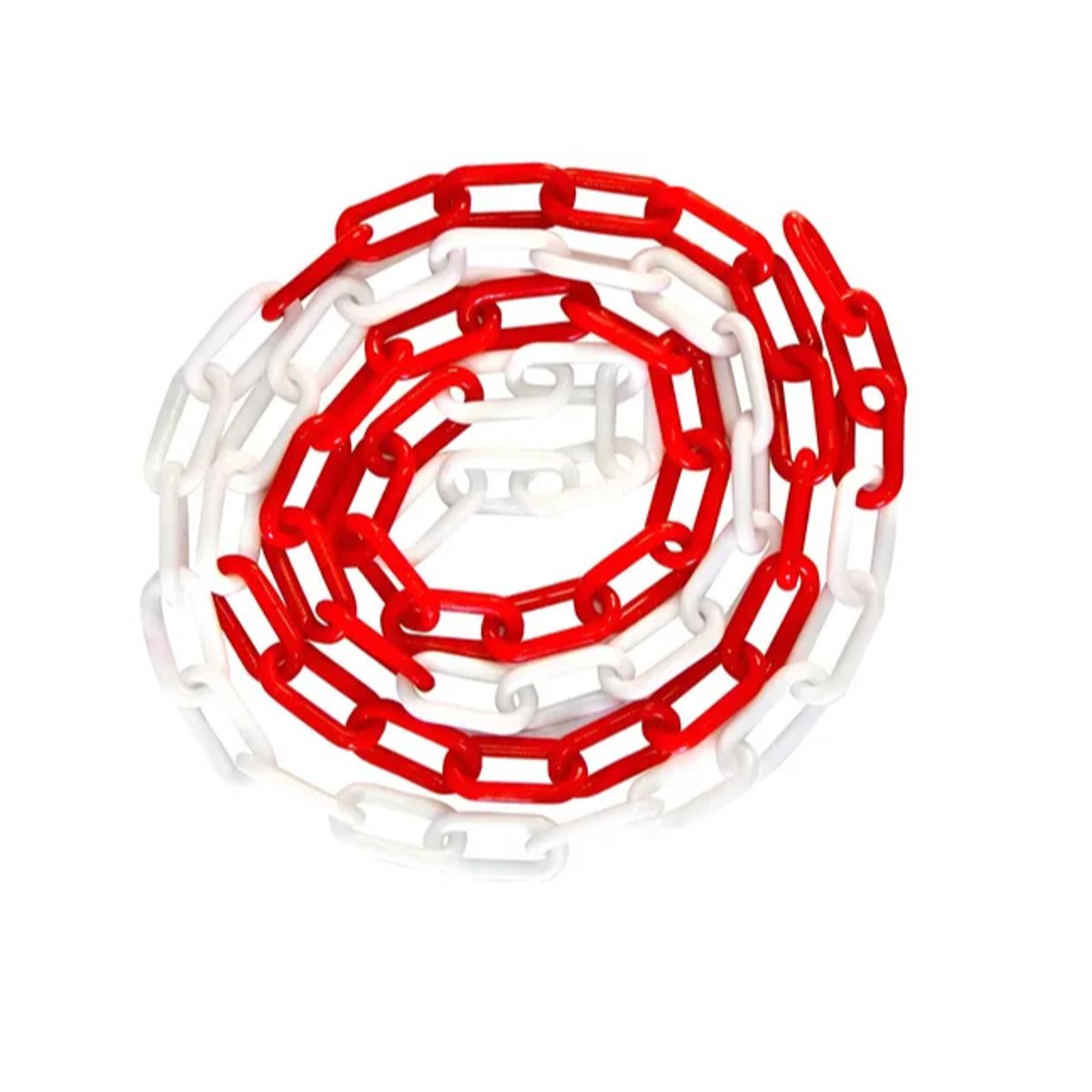 GENERICO - Cadena De Señalización Delimitadora Plástico 6mm25mts