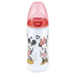 NUK - Mamadera minnie 6-18m 300ml