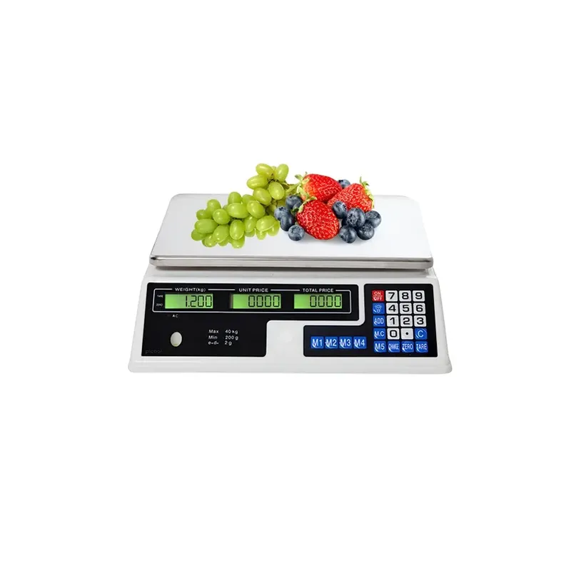GENERICO - Balanza Digital Pesa Electrónica Con Bandeja 30kg