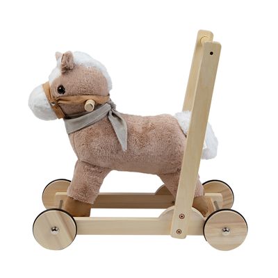 Imagen 2 del producto Peluche Caminador y Pata Pata Caballo Beige