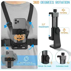SHOP EHOME BAG - Soporte Celular Ajustable Kit Arnes De Pecho Correa Selfie