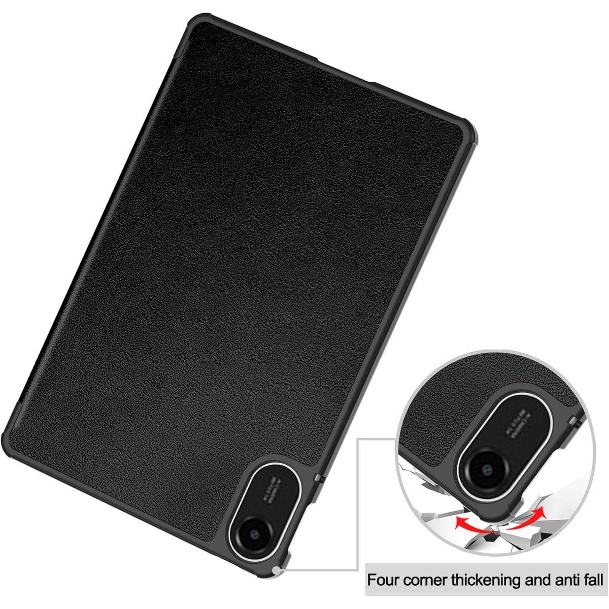 GENERICO - Funda Inteligente Para Xiaomi Redmi Pad 2 11" (2025) Negro