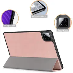 GENERICO - Funda Inteligente compatible con Xiaomi Mi Pad 7 / 7 Pro 11.2 Rosa G