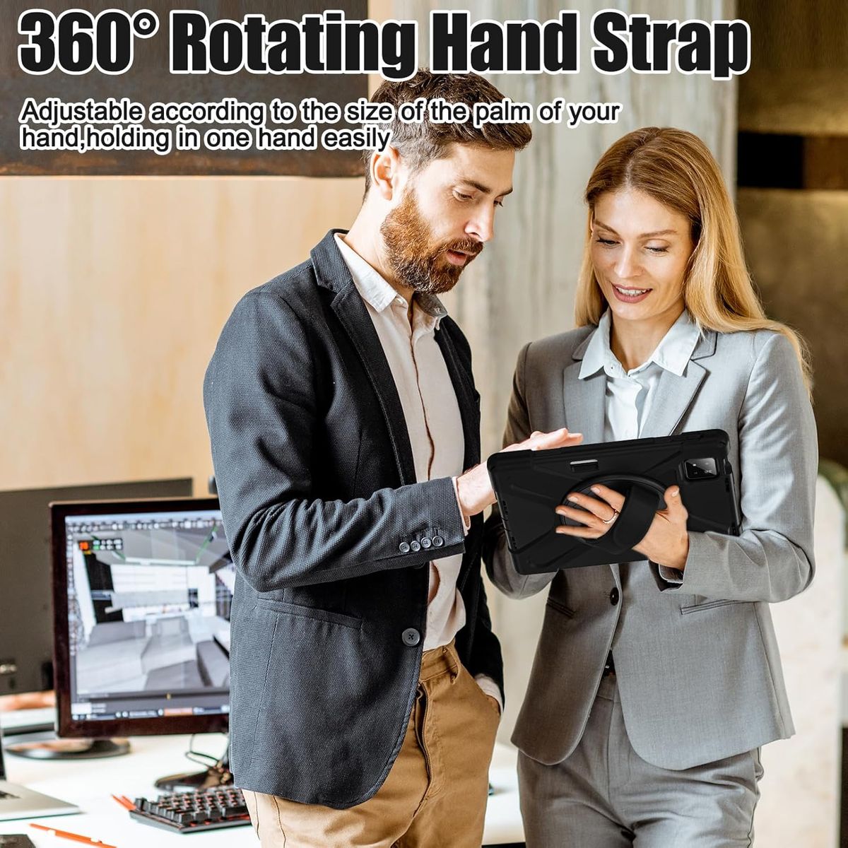 GENERICO - Funda Antigolpes Para Xiaomi Mi Pad 7 / 7 Pro 11.2 Negro