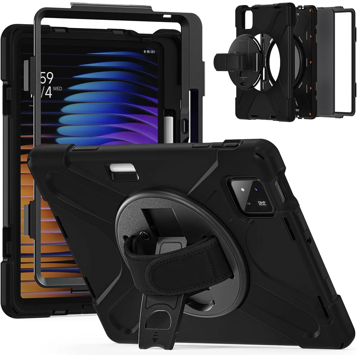 GENERICO - Funda Antigolpes Compatible Con Xiaomi Mi Pad 7 / 7 Pro 11.2 Negro