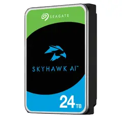 SEAGATE - Disco Duro SkyHawk AI 24TB 35 SATA 6Gbs Videovigilancia