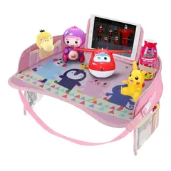 GENERICO - Mesa Bandeja Para Niños Multifuncion Auto Coche Sillas Color