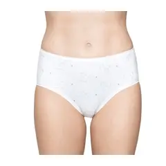 LADY GENNY - Cuadro Midi Bordado Cotton Spandex