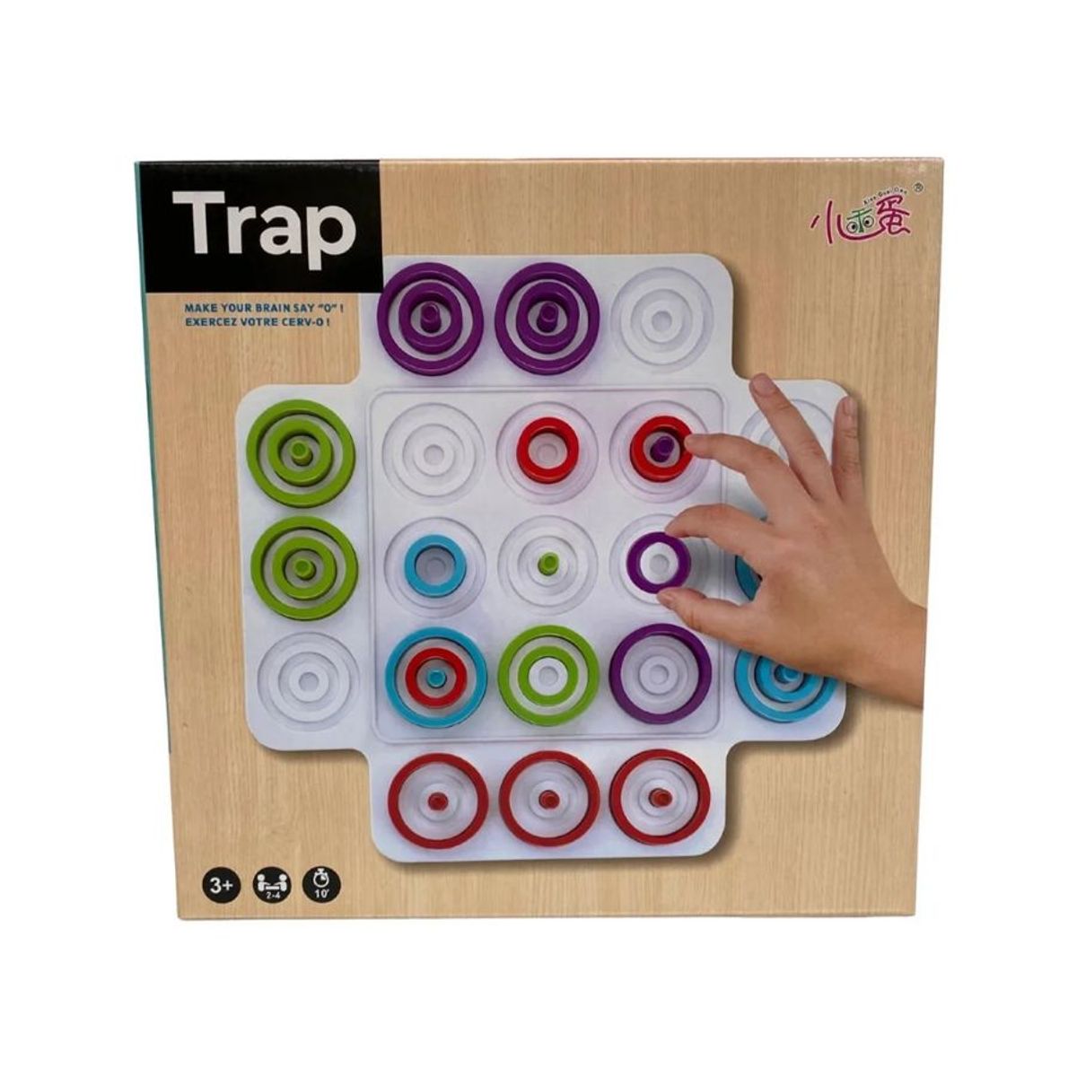GENERICO - Juego De Mesa Argollas Trap Para Niños