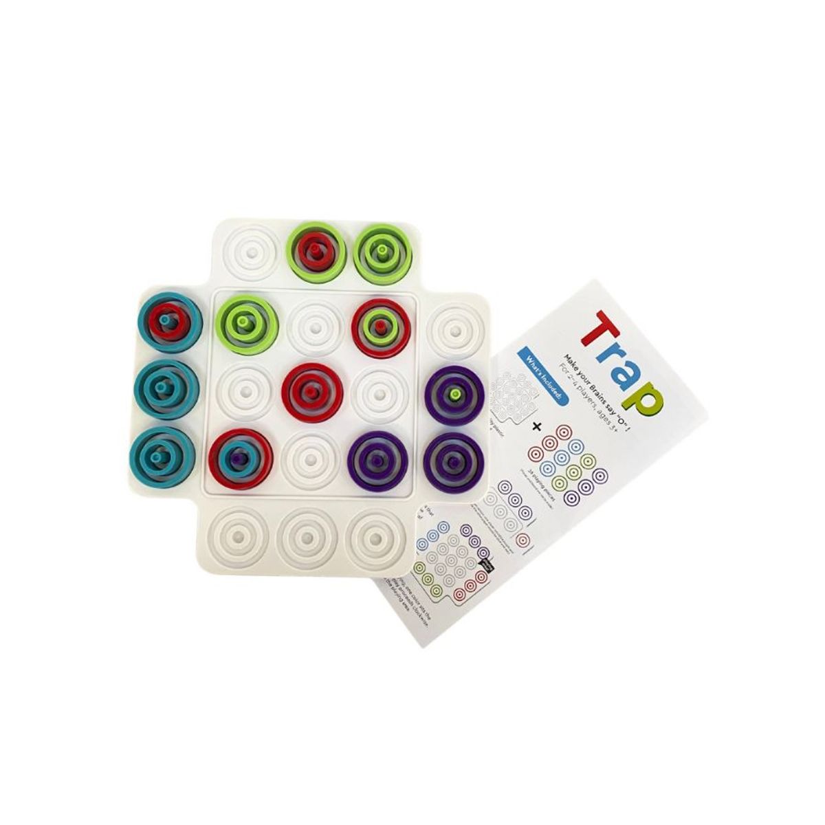 GENERICO - Juego De Mesa Argollas Trap Para Niños