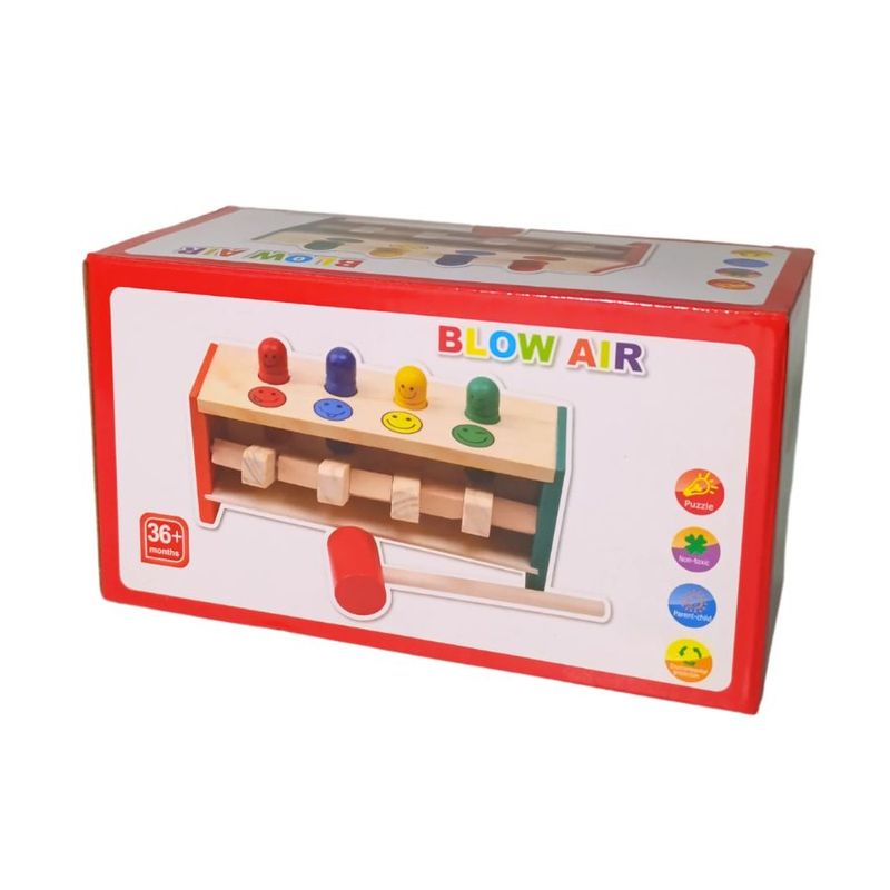 GENERICO - Juego De Madera Martillo Saltarin Para Niños