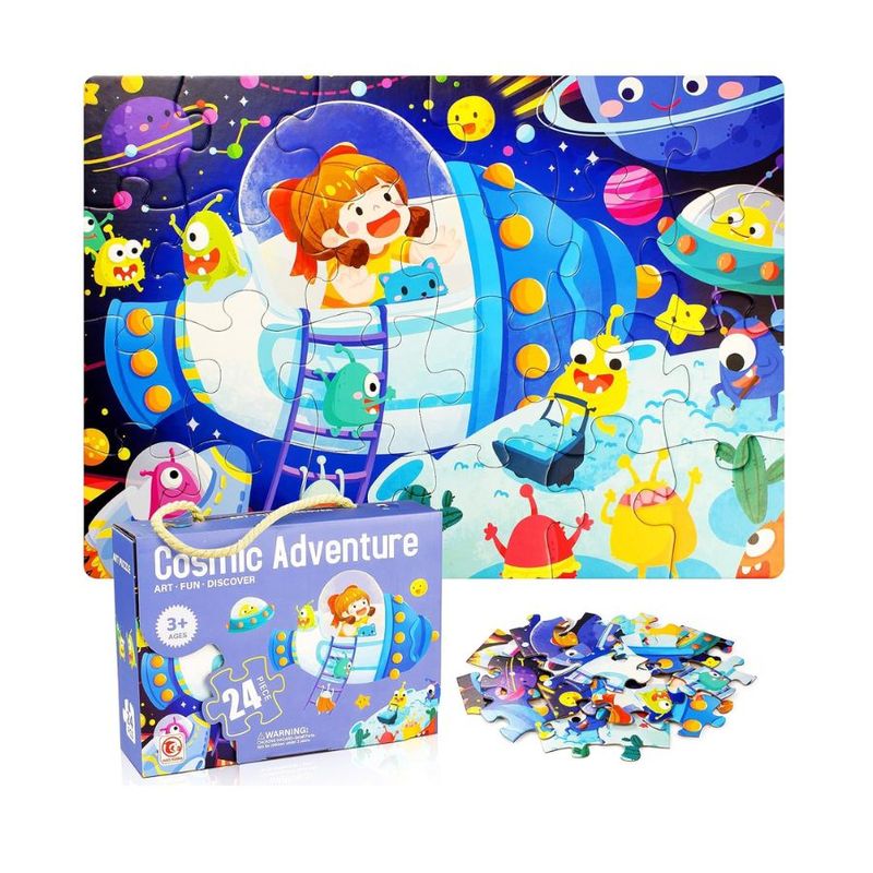 GENERICO - Rompecabezas Espacial Para Niños