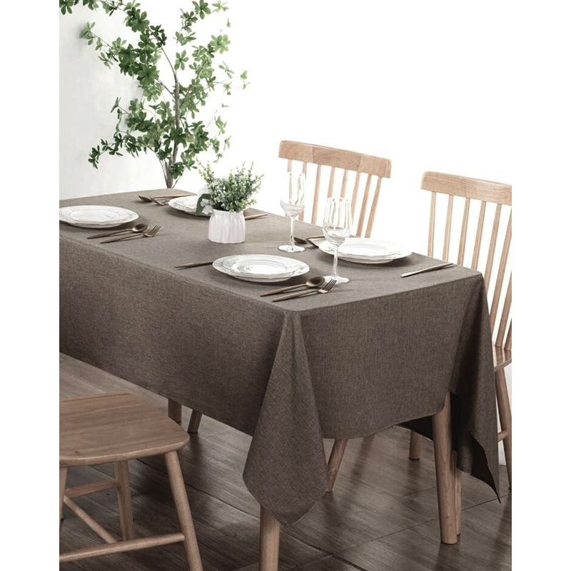 OEM - Mantel De Hule Mesa Cuadrado Diseño Liso 140x180cm