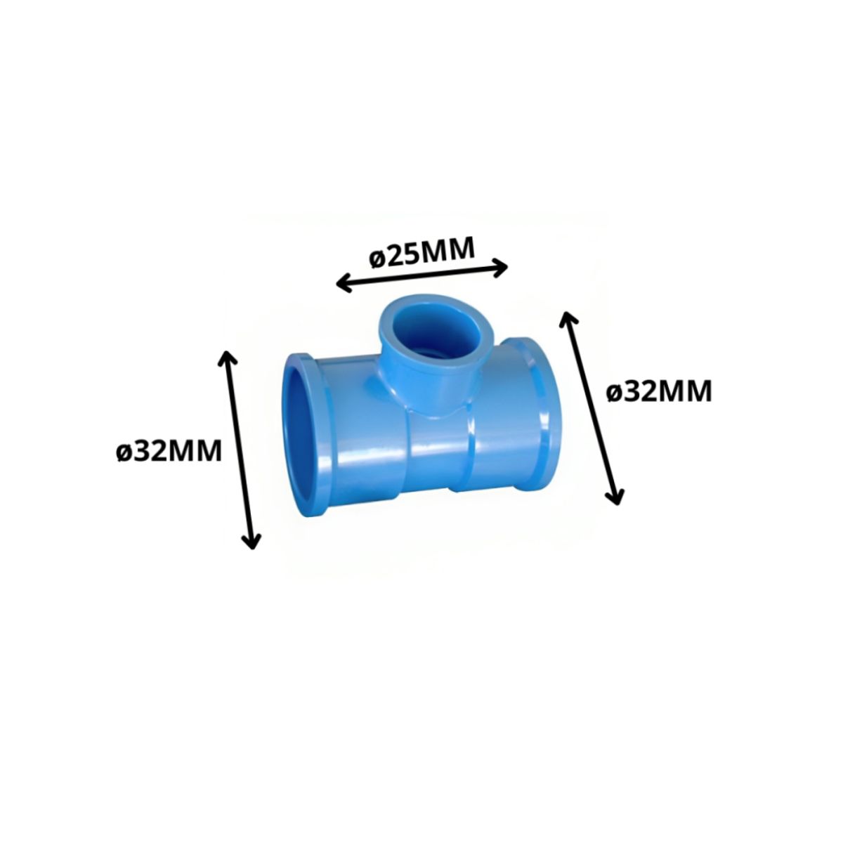 GENERICO - TEE PVC PRESION CEMCEMCEM 25MM