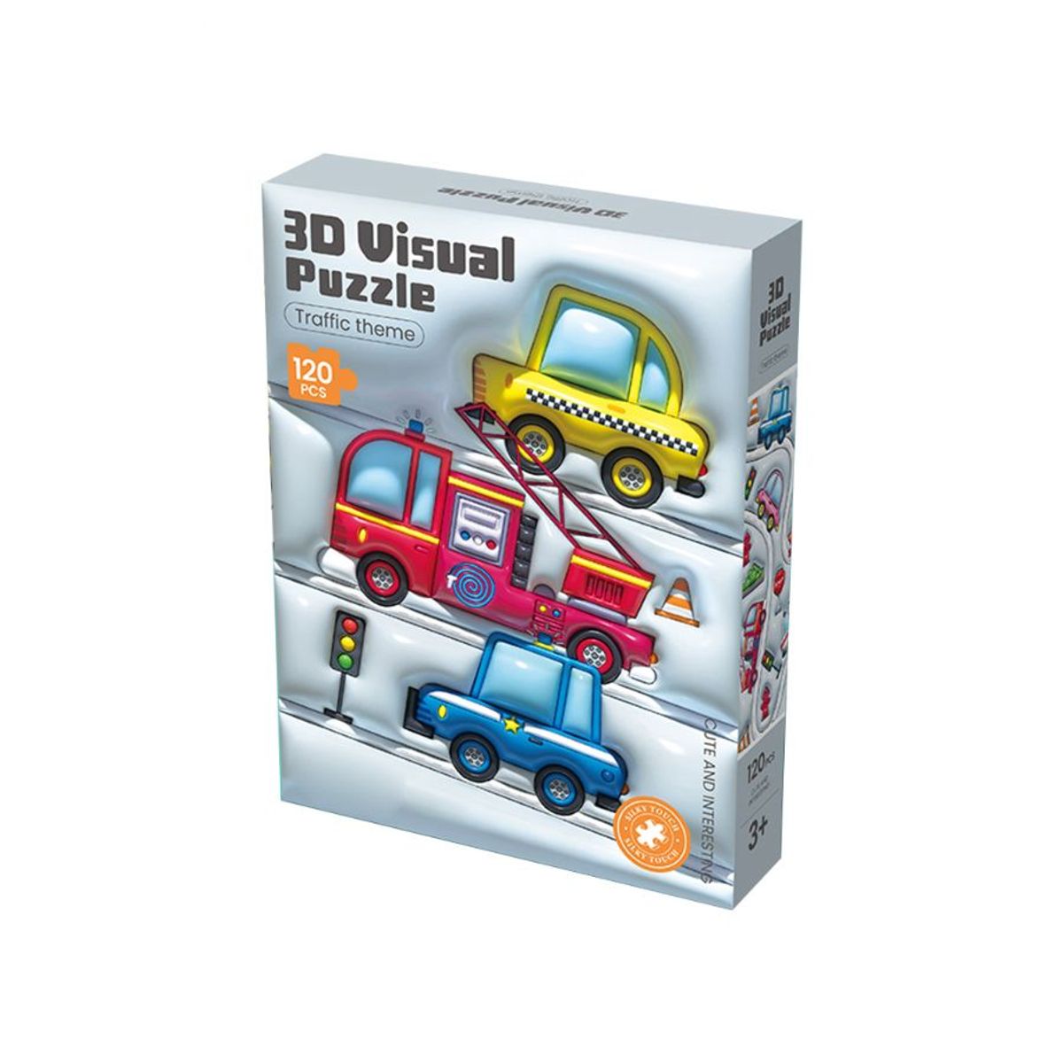 GENERICO - Puzzle 3D Tráfico En La Ciudad 120 Piezas