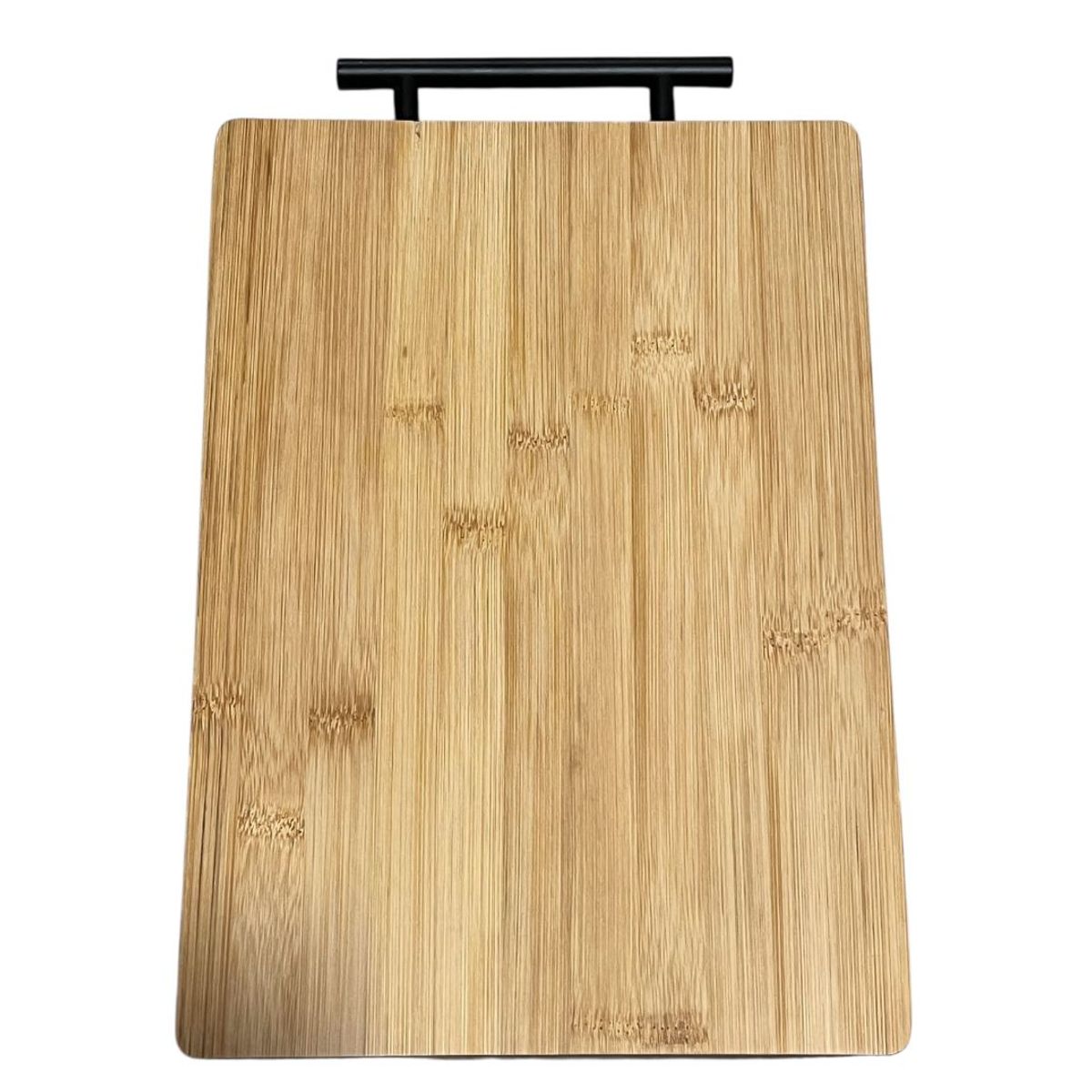 OEM - Tabla Para Picar De Bambú Madera Rectangular Con Asa Mediana
