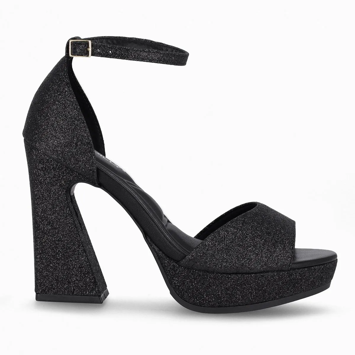 PICCADILLY - Sandalia Mujer Negro/Glitter  Cristine Piccadilly