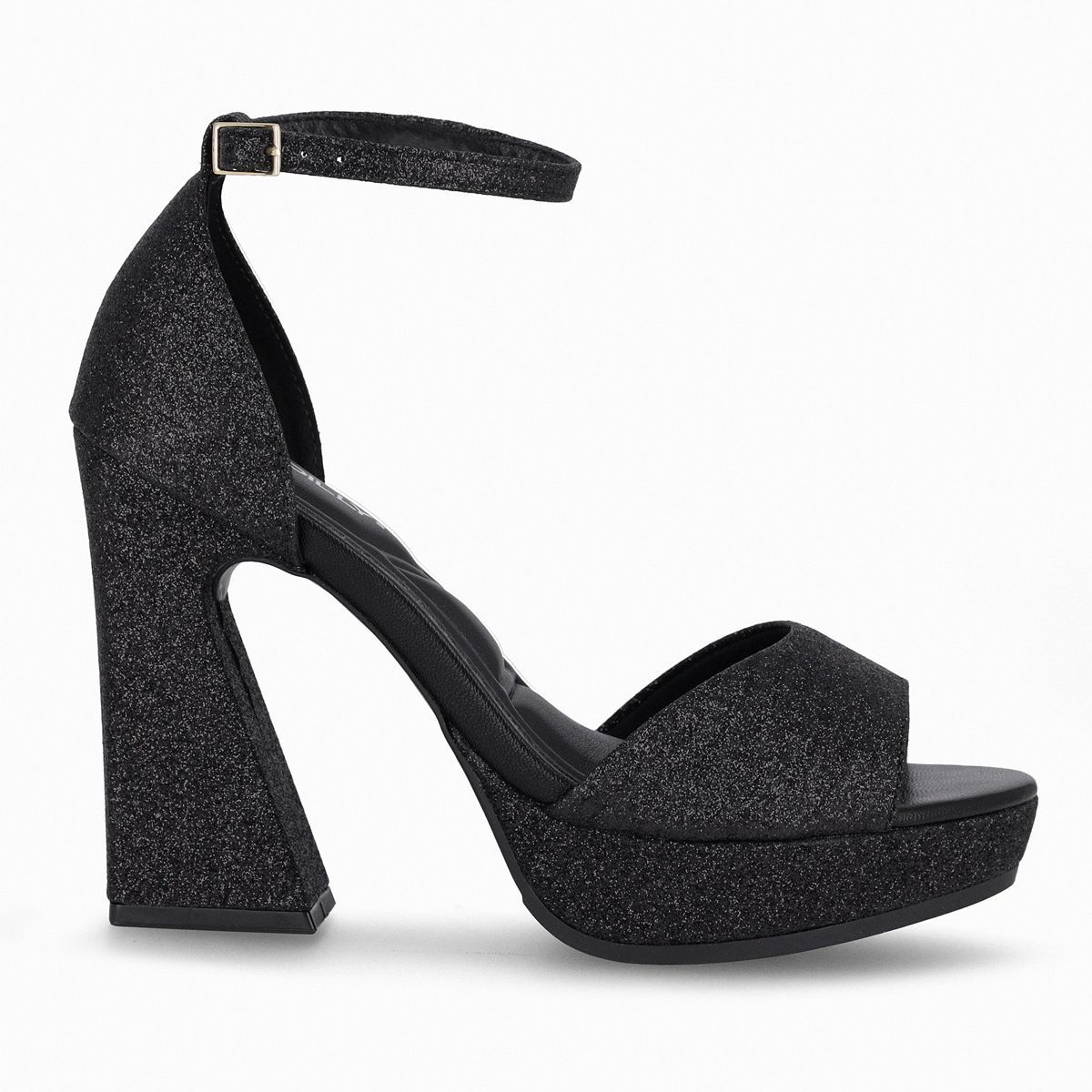 PICCADILLY - Sandalia Mujer Negro/Glitter  Cristine Piccadilly