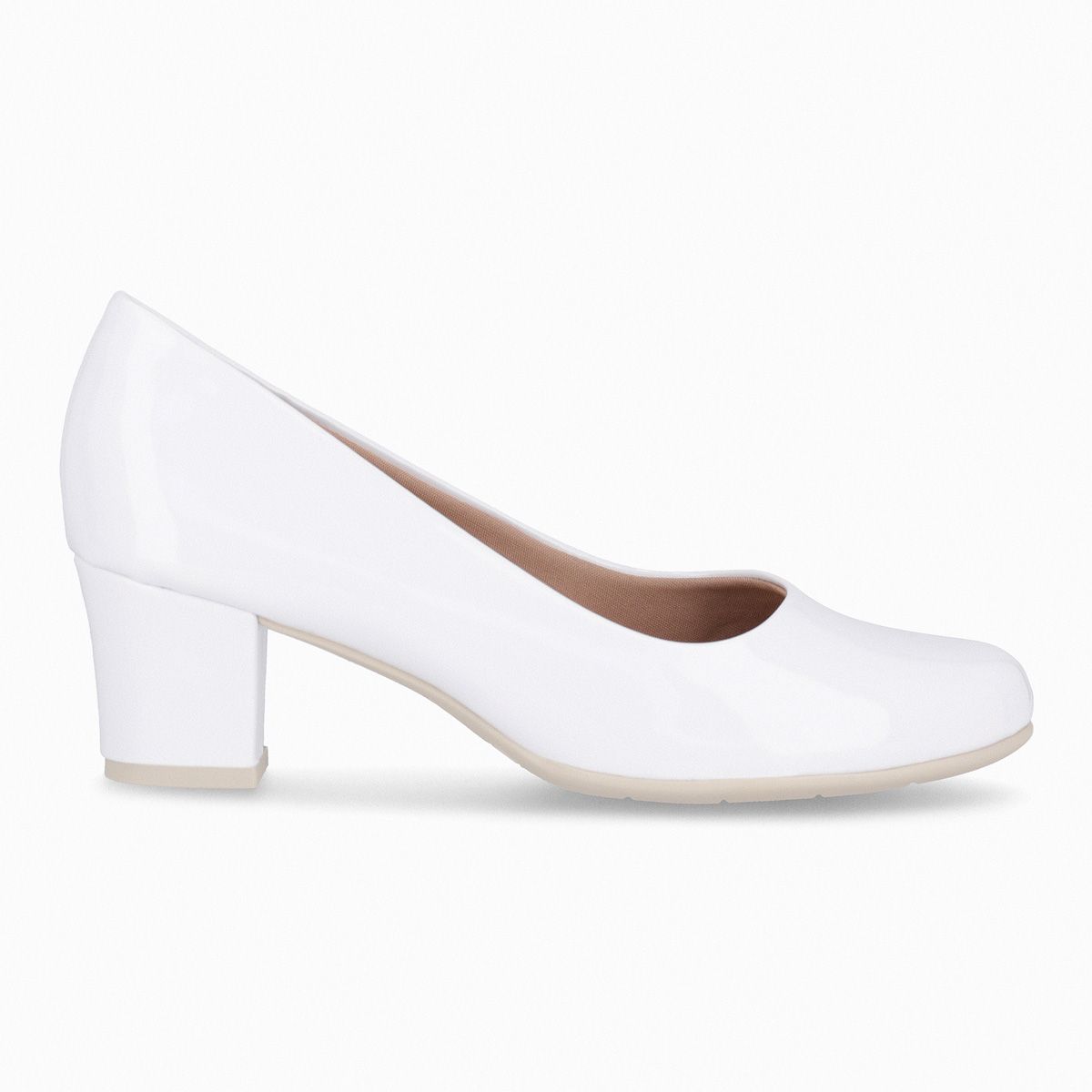 PICCADILLY - Zapato Mujer Blanco/Charol Laura Piccadilly