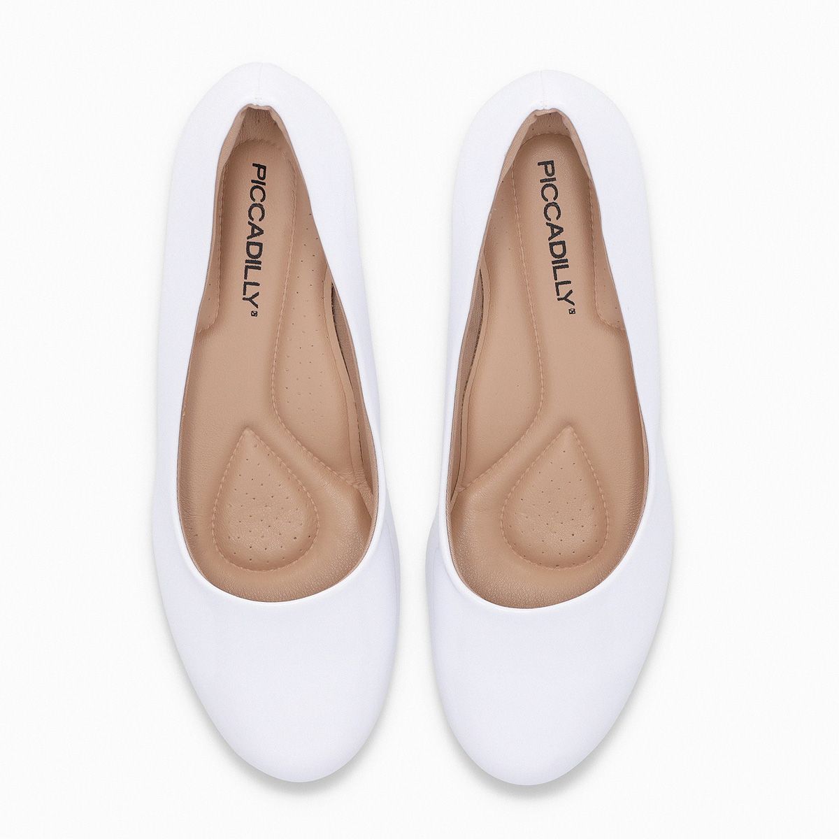 PICCADILLY - Zapato Mujer Blanco/Charol Laura Piccadilly