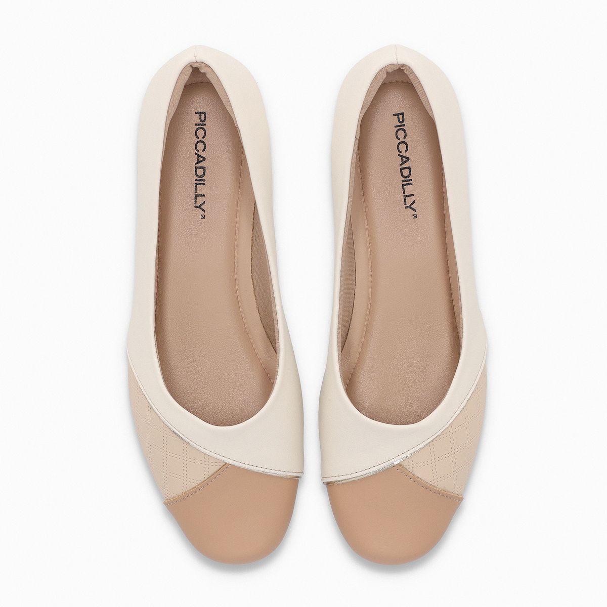 PICCADILLY - Ballerina Mujer Nude/Café Raquel Piccadilly